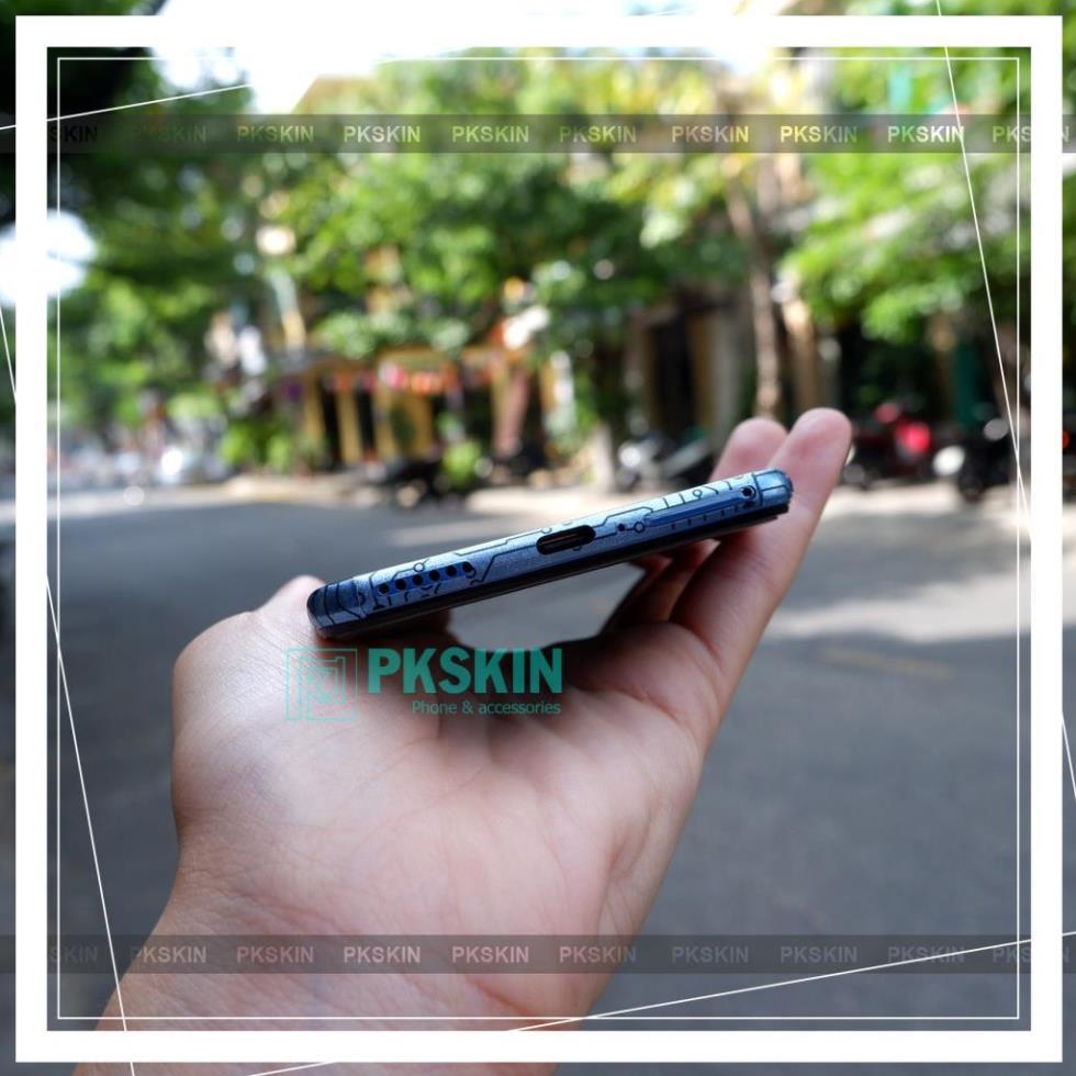 Miếng dán skin vân điện dành cho mi 11/11 pro , mi 12, mi 10, mi 10s, mi 10T pro, mi 11 lite ,11T ,11 ultra