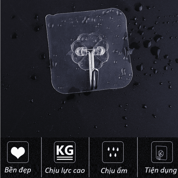 Combo 05 Moc Dán Tường Chịu Lực Siêu Dính Chắc Chắn