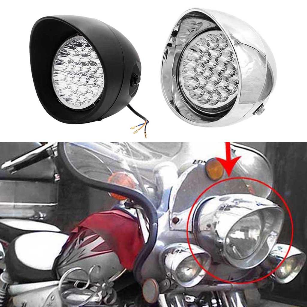 Bright LED Motorcycle Headlight for  Retro Stryle 12V/55W