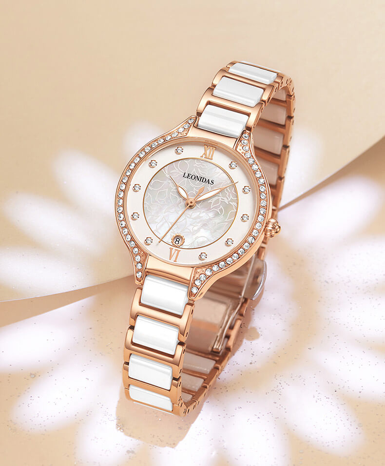 Đồng hồ nữ chính hãng LEONIDAS LD80132-1 Kính sapphire ,chống xước ,Chống nước 30m ,Bh 24 tháng,Máy điện tử