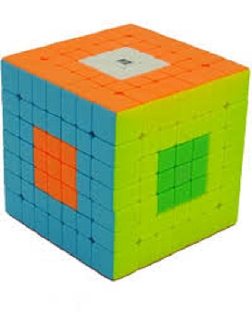 Trò chơi rubik 7x7 không viền xoay cực trơn dành cho thi đấu siêu bền