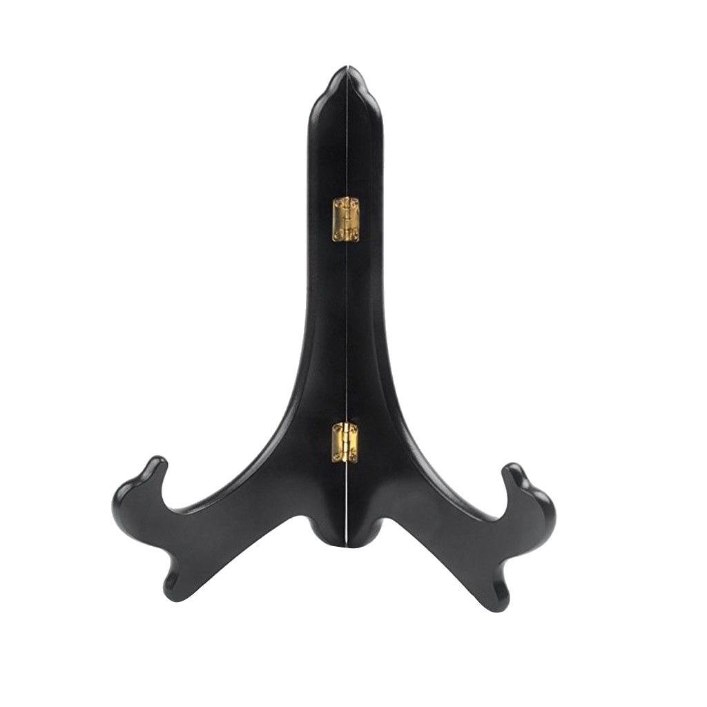 2 x Durable Wooden Picture Frame Holder Plate Display Holder 8 Inch & 9 Inch