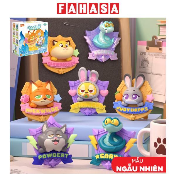 Blindbox Đồ Chơi Lắp Ráp Mô Hình Zootopia - Daadoos - Mate Series 01 - Buddy Emblem - Blokees EZ50
