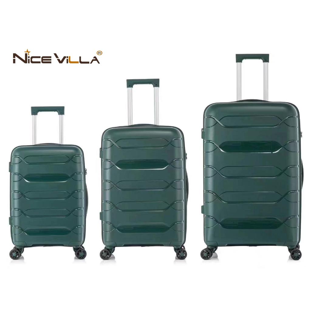Vali Nhựa Dẻo PP Thời Trang NiceVilla Chống Va Đập Size 20inch &amp; 24inch &amp; 28inch