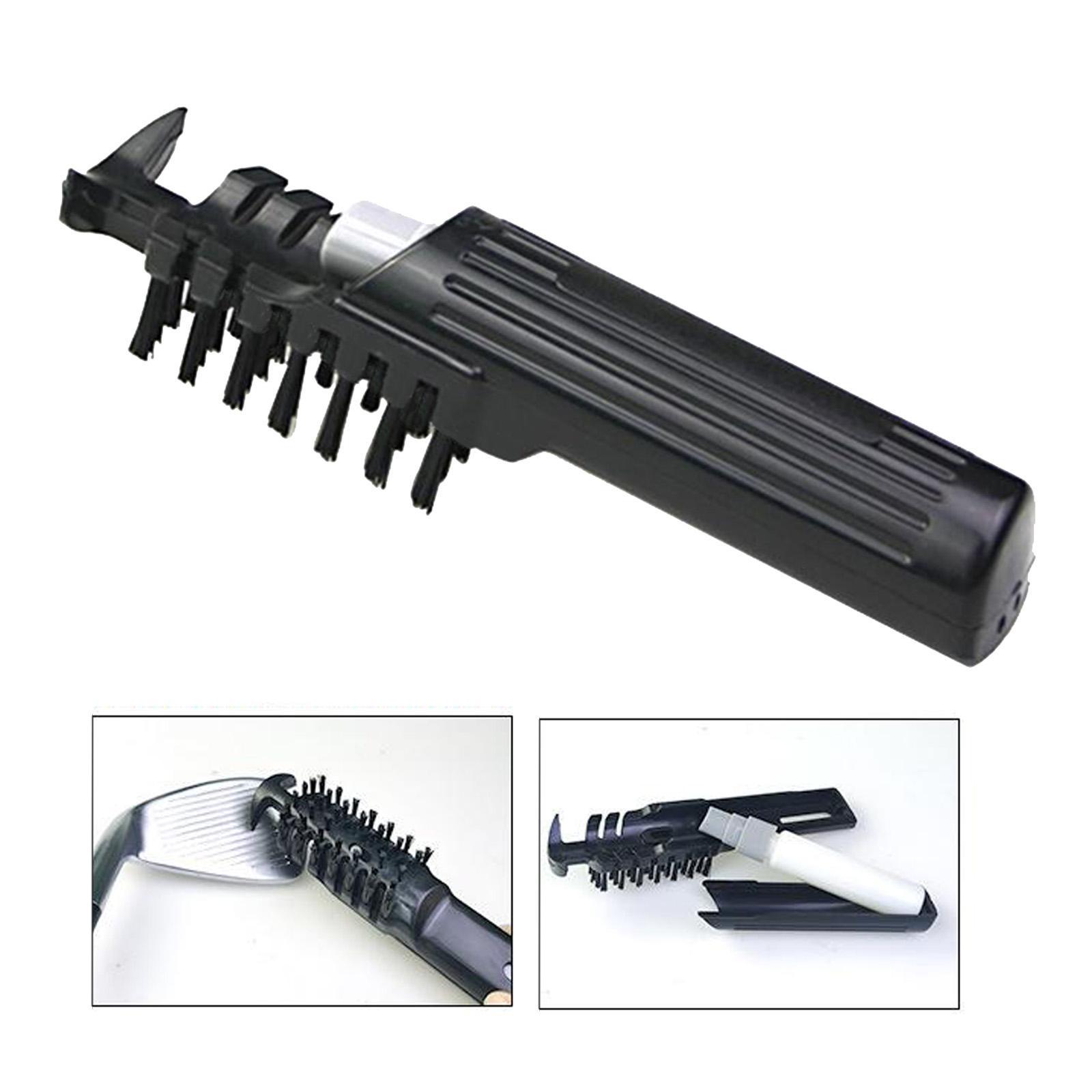 Golf Brush Removable Spray Water Bottle Golf Club Maintenance Tool