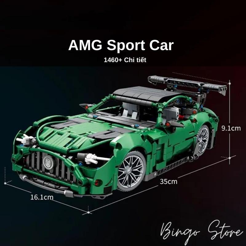 MÔ HÌNH LẮP RÁP SIÊU XE AMG 1460 CHI TIẾT TỈ LỆ 1:14