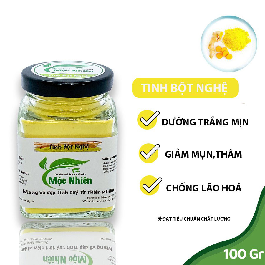 Tinh nghệ nano Mộc Nhiên 100% nguyên chất