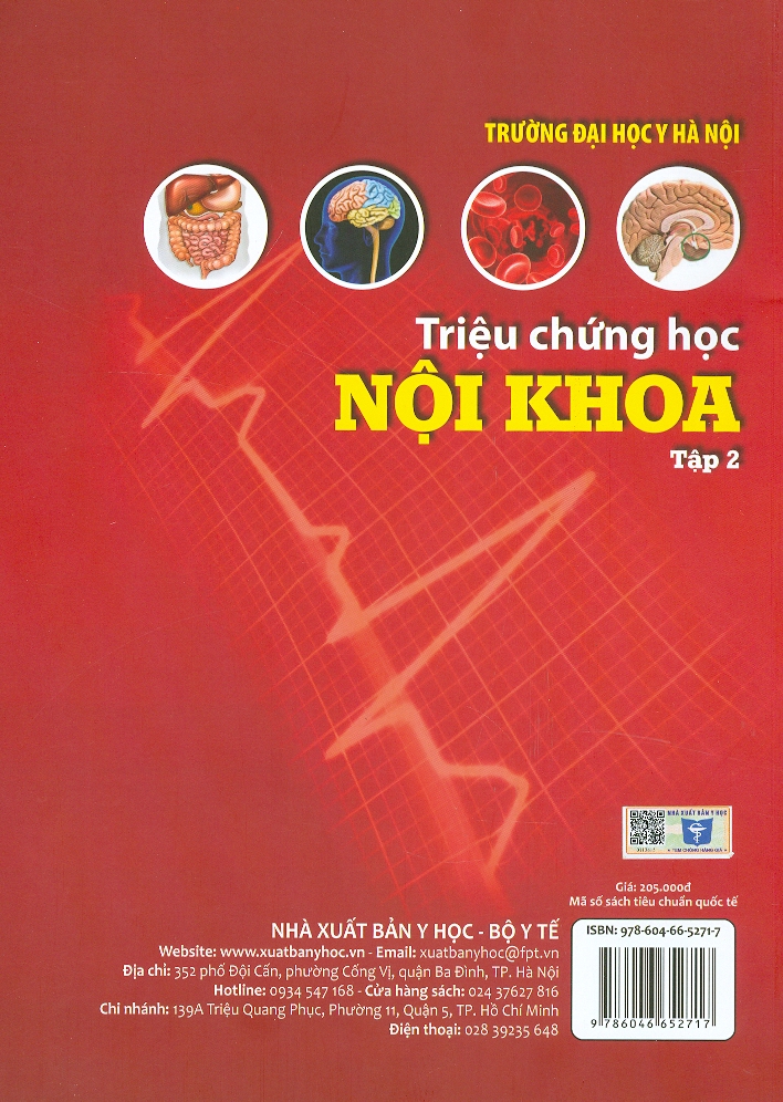 Combo 2 tập Triệu Chứng Học Nội Khoa - Bản in năm 2021