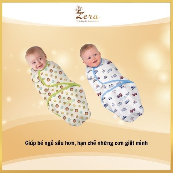 Ủ Kén Cotton Cho Bé Sơ Sinh Zera