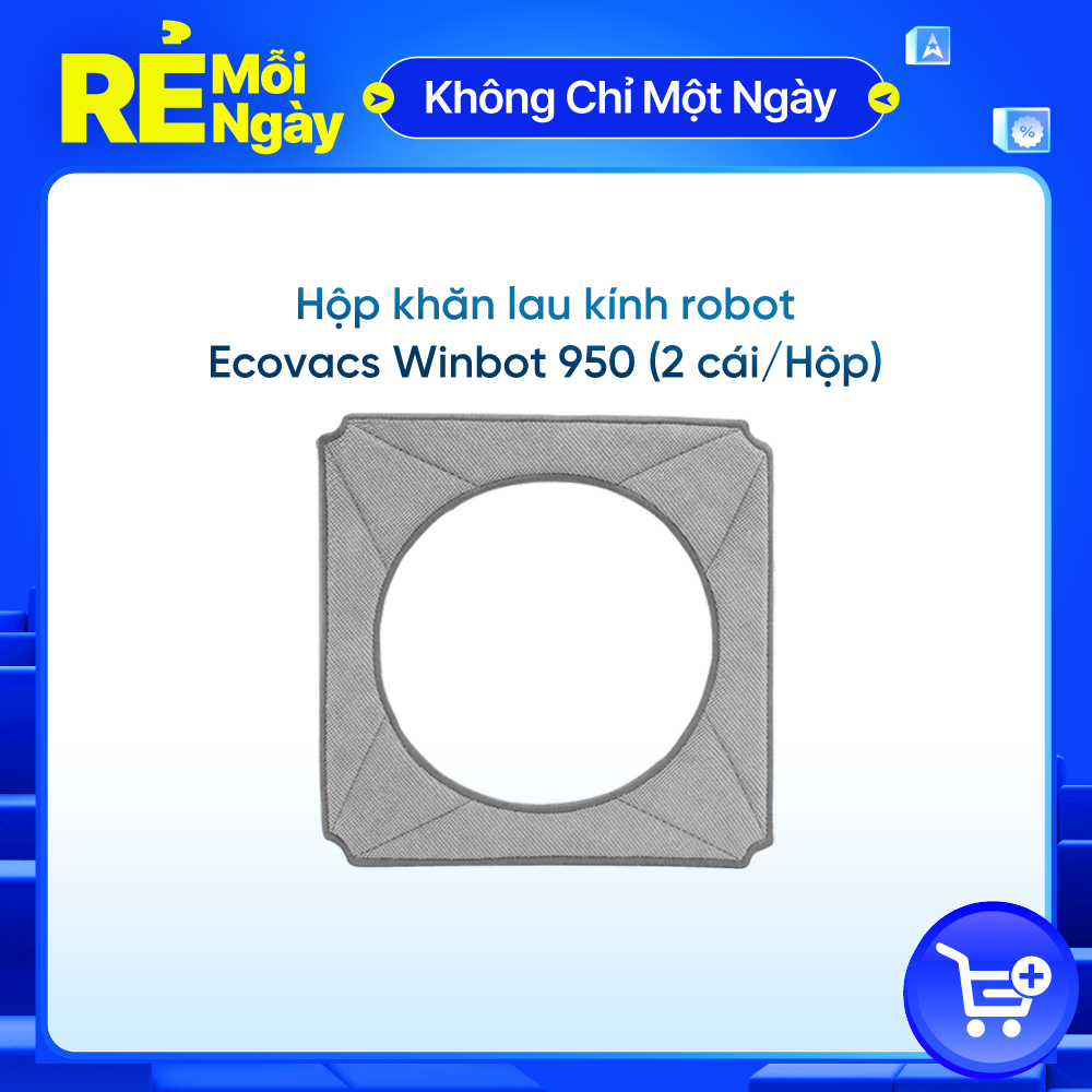 Hộp khăn lau kính Robot  WINBOT 950 (2 cái )- Hàng chính hãng