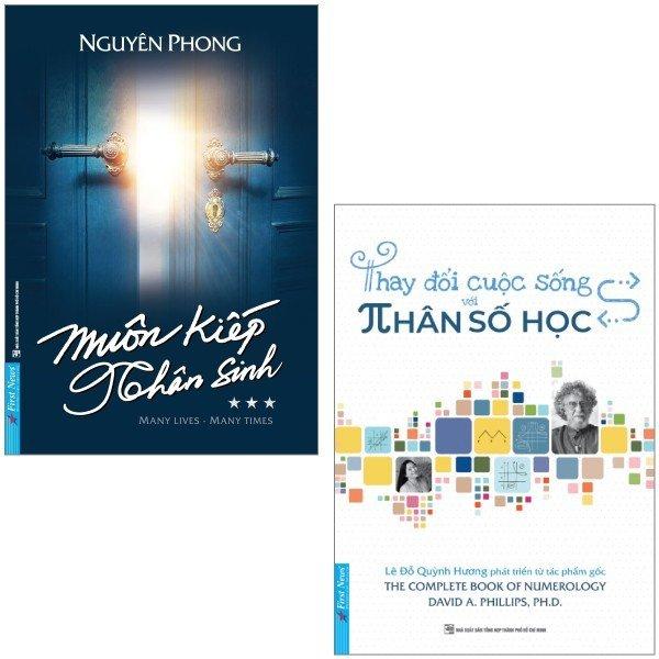 Combo Sách Thay Đổi Cuộc Sống Với Nhân Số Học + Muôn Kiếp Nhân Sinh - Many Times, Many Lives - Tập 3 (Bộ 2 Cuốn)