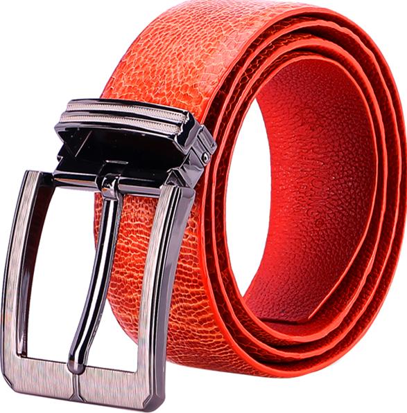 Thắt Lưng Nam Da Đà Điểu Bản Lớn Đầu Kim Huy Hoàng  HT4423 - Vàng