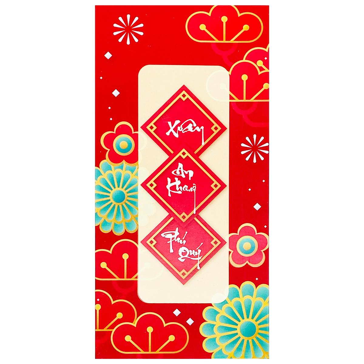 Bộ 5 Bao Lì Xì Tết Bính Ngọ 2026 - Blueangel CC4