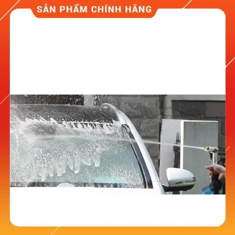 Bộ dây vòi xịt nước ️ ,tăng áp 3 lần,loại 3m,5m 206701-3 đầu đồng,cút đồng nối đồng nhựa+ đai
