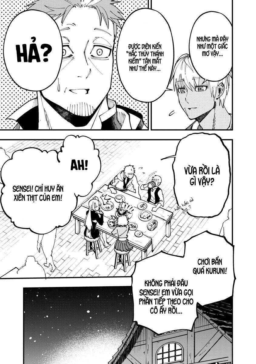 ông chú làng quê trở thành thánh kiếm - dủ chỉ là một thầy giáo kiếm thuật ở quê nhưng đám đệ tử vẫn không buông tha chapter 4 13