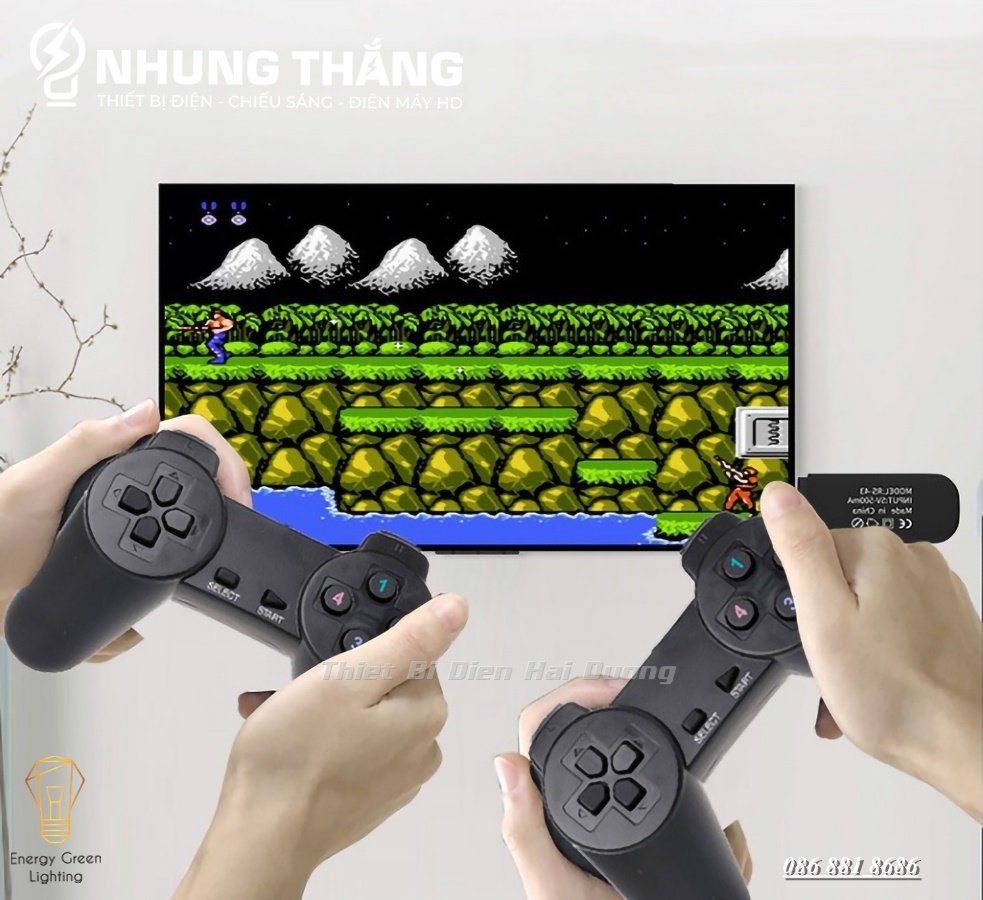 Máy Chơi Game Stick 4K MG-F10 - Kết Nối Không Dây WIFI 2.4G - HDMI TV 13000 Trò Chơi - Thẻ Nhớ 64gb - CÓ VIDEO