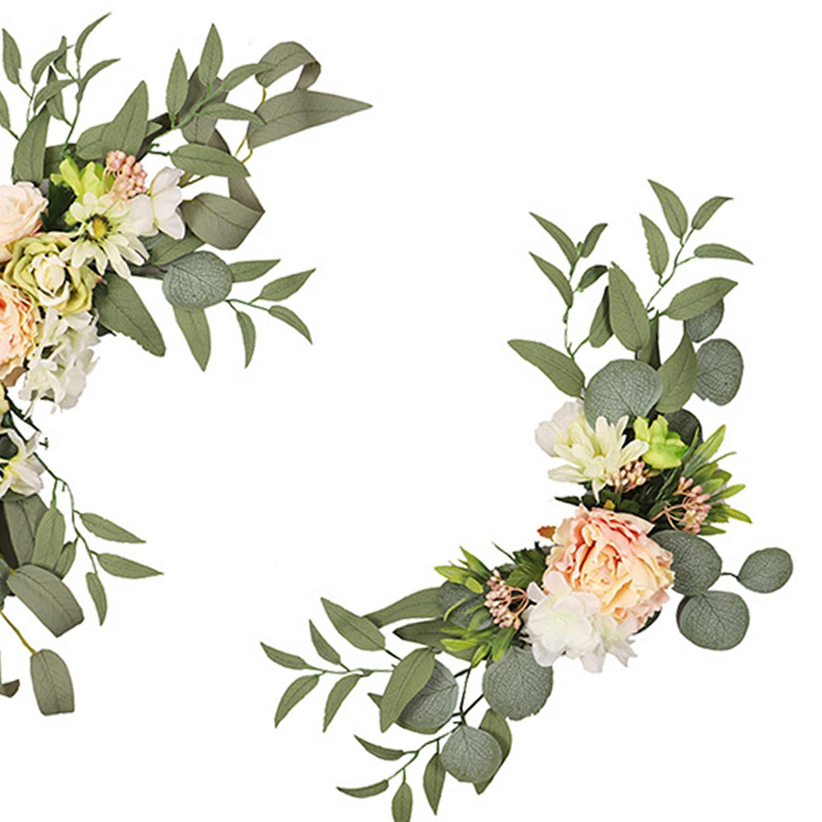 2Pcs Wedding Arch Decorations Flowers Backdrop for Wedding Ceremony