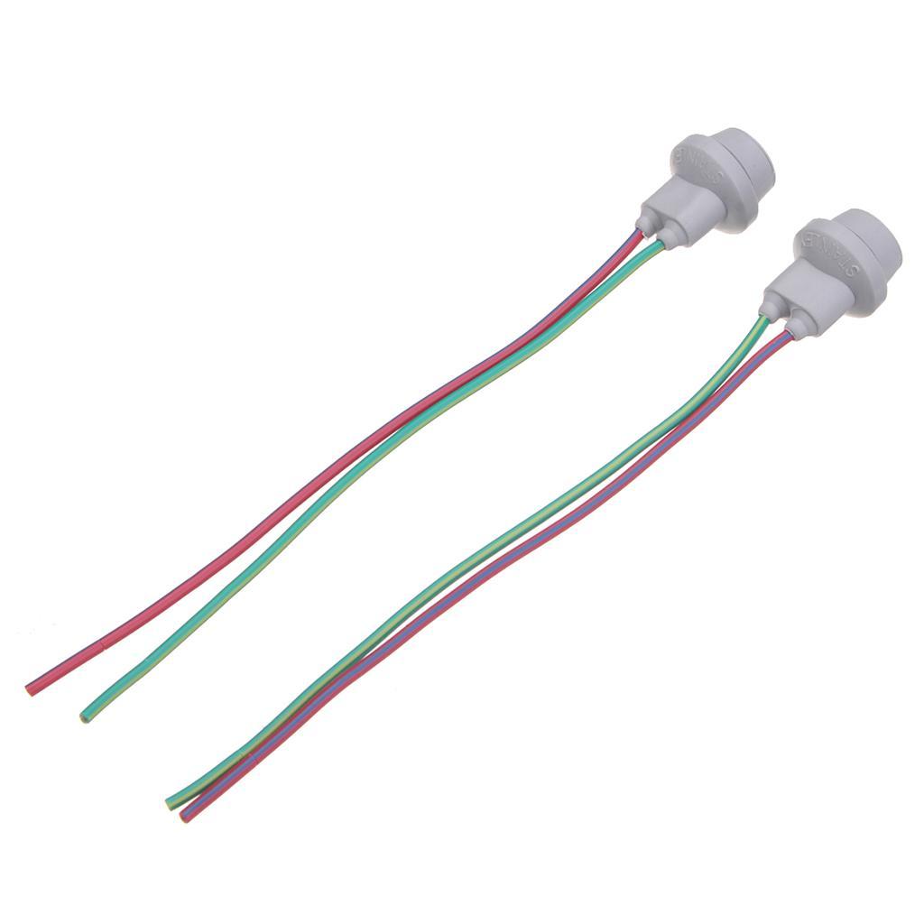 2-4pack 2Pcs T10 Socket W5W Female Adapter Socket Connector for Car LED Light