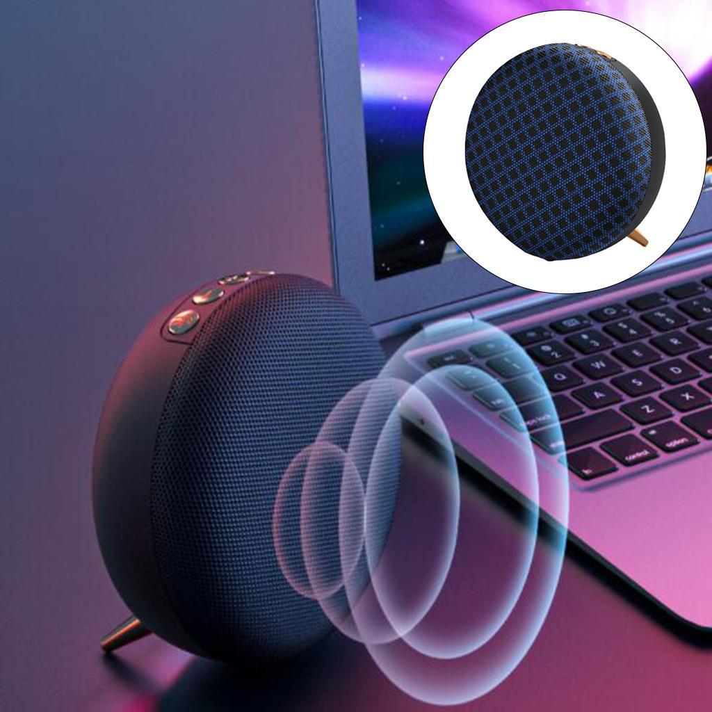 Mini Wireless Speaker, USB Charging HiFi Lossless Sound for Phone Blue