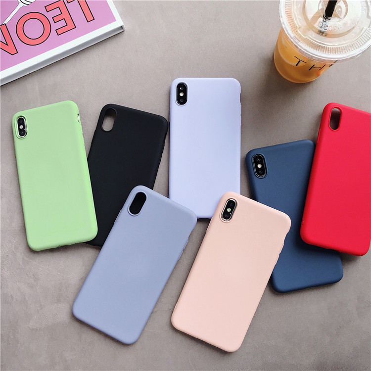 Ốp lưng dành cho Iphone trơn màu không logo