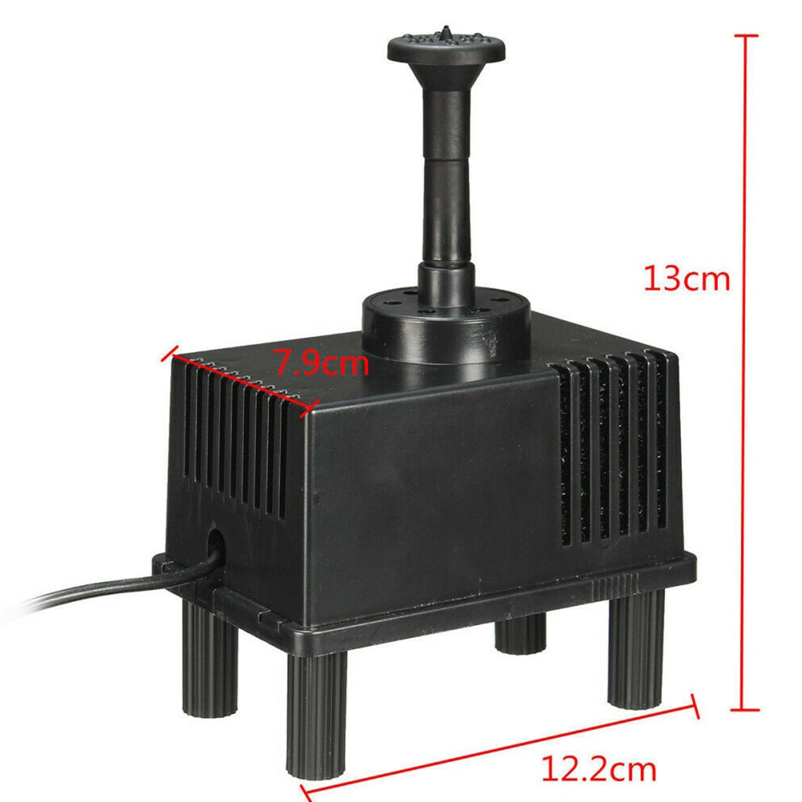 Solar Fountain Panel Water Pump for Birdbath Pool Solar Panel Power 1.5W