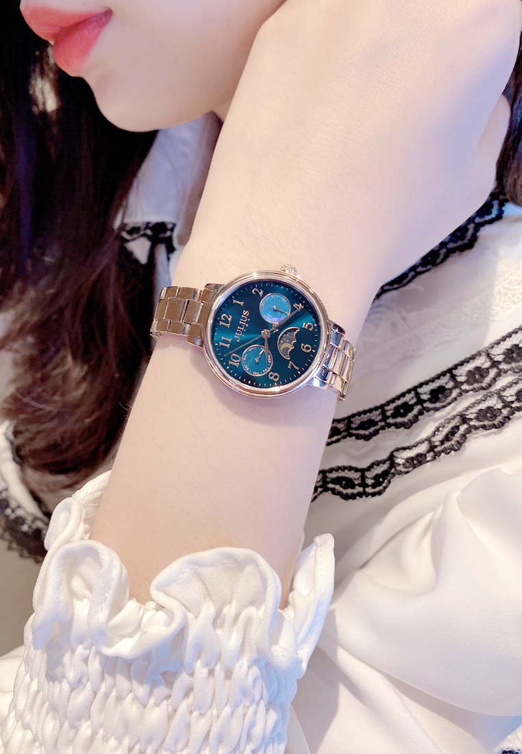 Đồng Hồ Nữ JS-047 Julius Star Kính Saphire Hàn Quốc