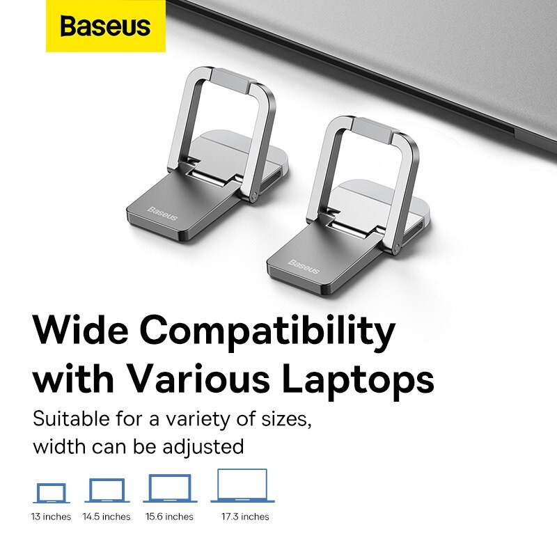 Giá Đỡ Laptop Baseus Slim Laptop Kickstand Tản Nhiệt Siêu Nhỏ Gọn - Hàng Chính Hãng