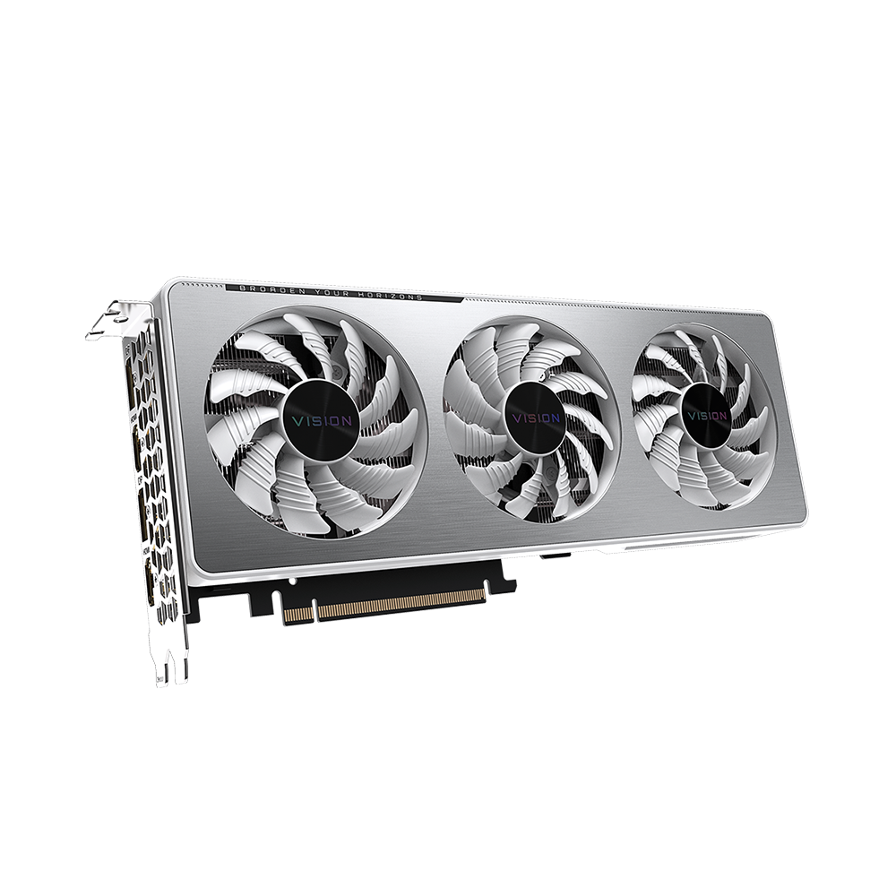 Card màn hình GIGABYTE GeForce RTX 3060 Vision OC 12GB GDDR6 - Hàng chính hãng Viễn Sơn phân phối