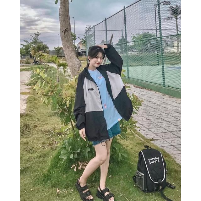 Áo khóa gió nam nữ bomber SEven local brand chất dù 2 lớp form rộng, khoác ulzzang unisex FFSTORE