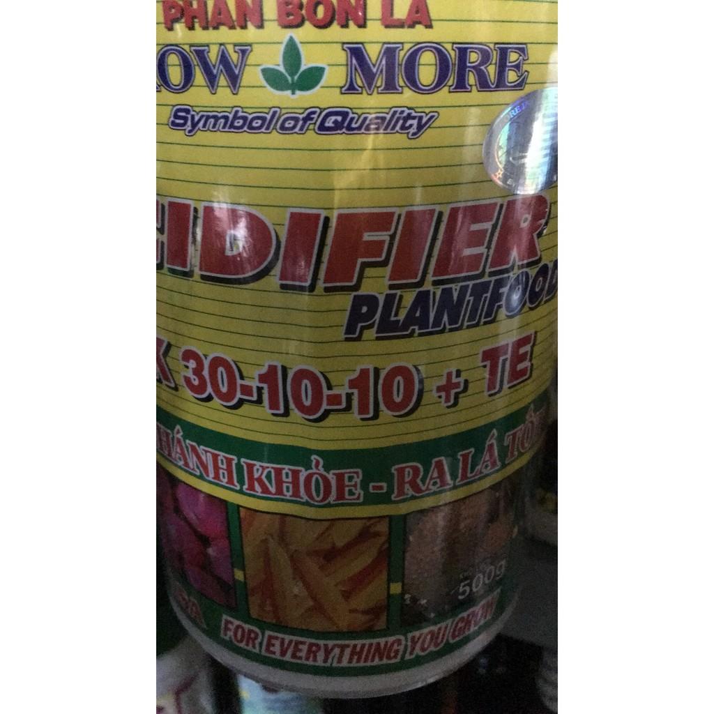 Bộ 03 lọ NPK Growmore 6-30-30, 30-10-10, 20-20-20 mỗi lọ 500gr