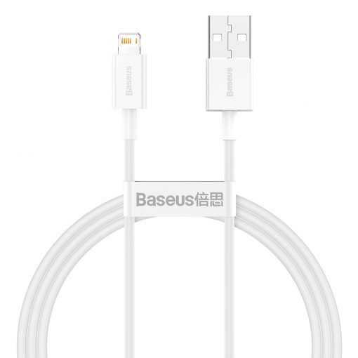 Cáp sạc cho iPhone/ iPad Baseus Superior Series Fast Charging Data Cable USB to iP (2.4A, 480Mbps, Fast charge, ABS/ TPE Cable)- Hàng chính hãng