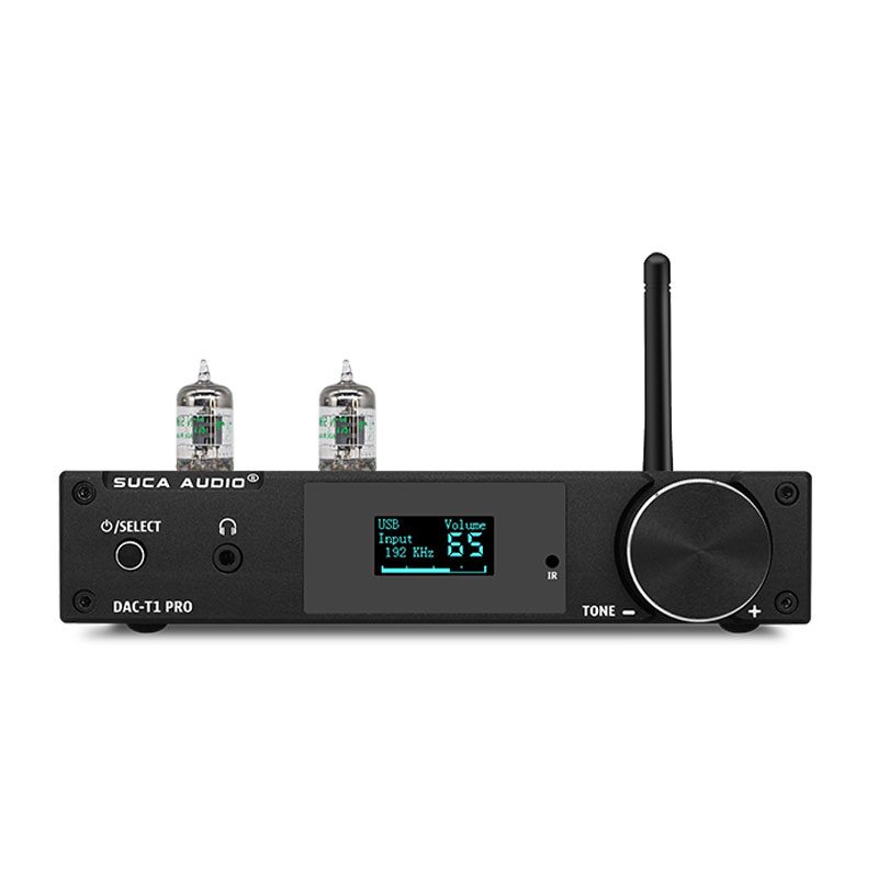 Suca Audio DAC T1Pro - Bộ giải mã âm thanh tích hợp đèn pre cao cấp 24bit/192 khz trên 3 đường giải mã là USB, COA và OPT - Hàng chính hãng