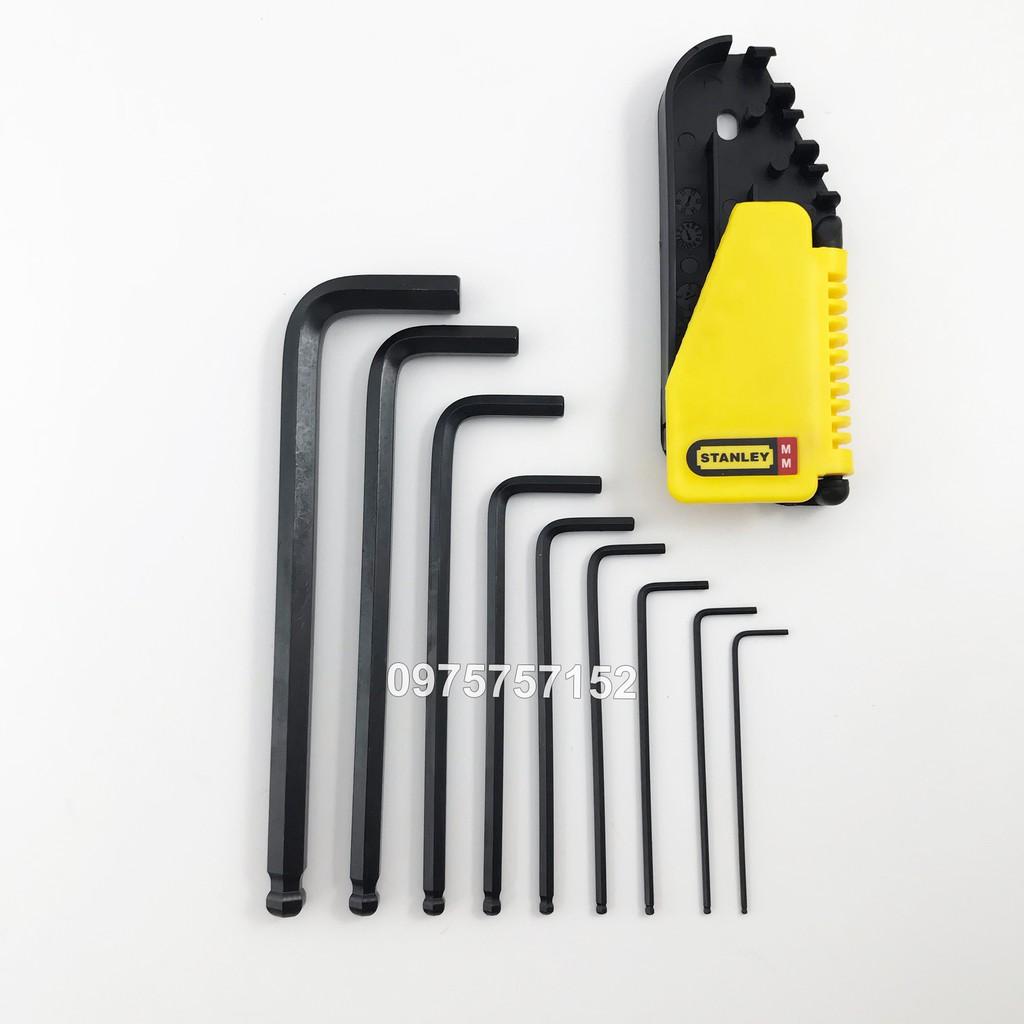 Bộ lục giác bi 9 chi tiết Stanley 69-256 1.5-10mm