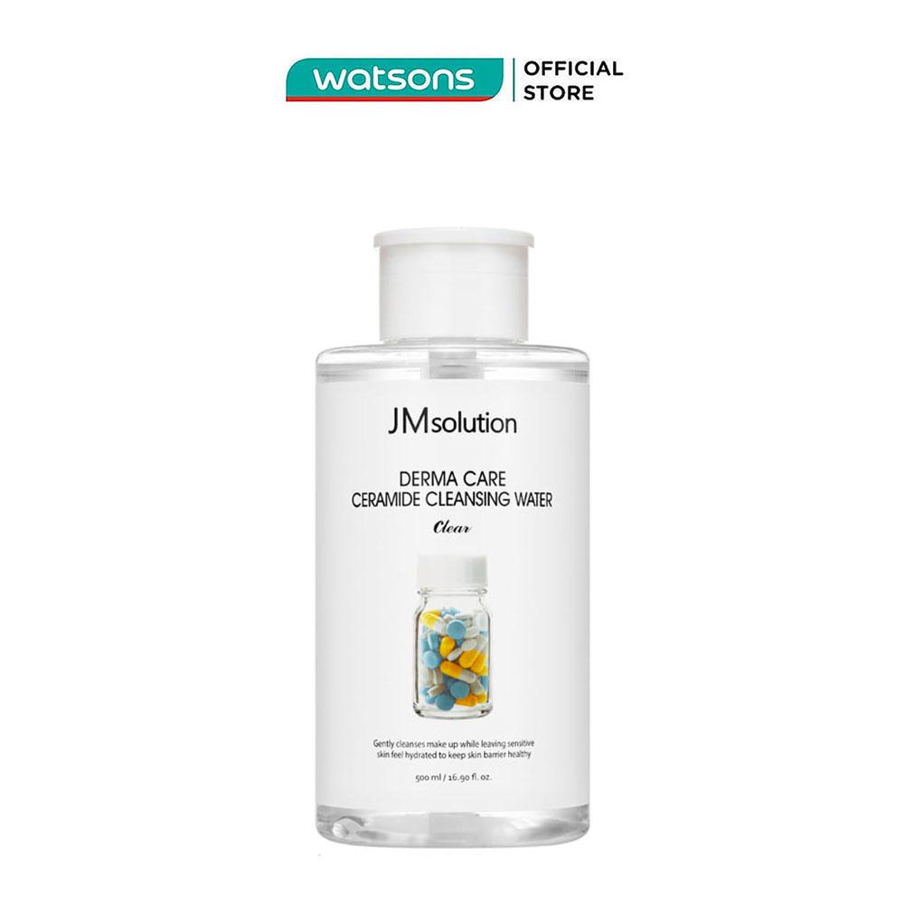 Nước Tẩy Trang JMsolution Cho Da Khô Derma Care Ceramide Cleansing Water Clear 500ml