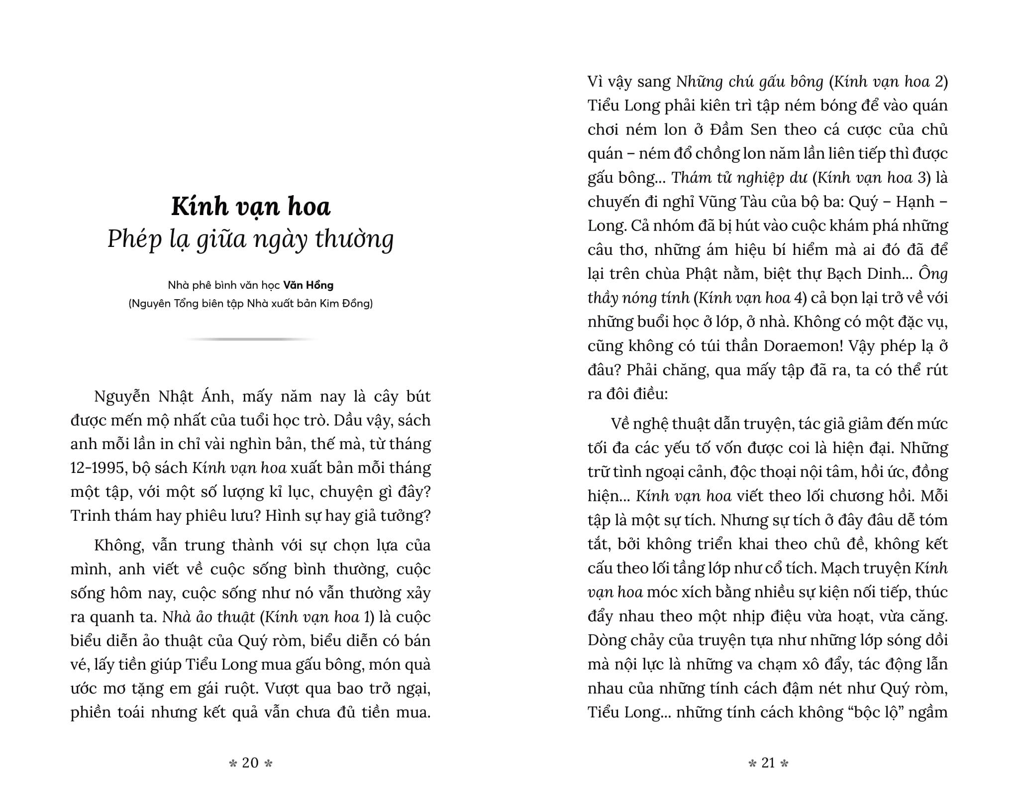 Sách - Nguyễn Nhật Ánh Và Kính Vạn Hoa - Chuyện Từ A Đến Z