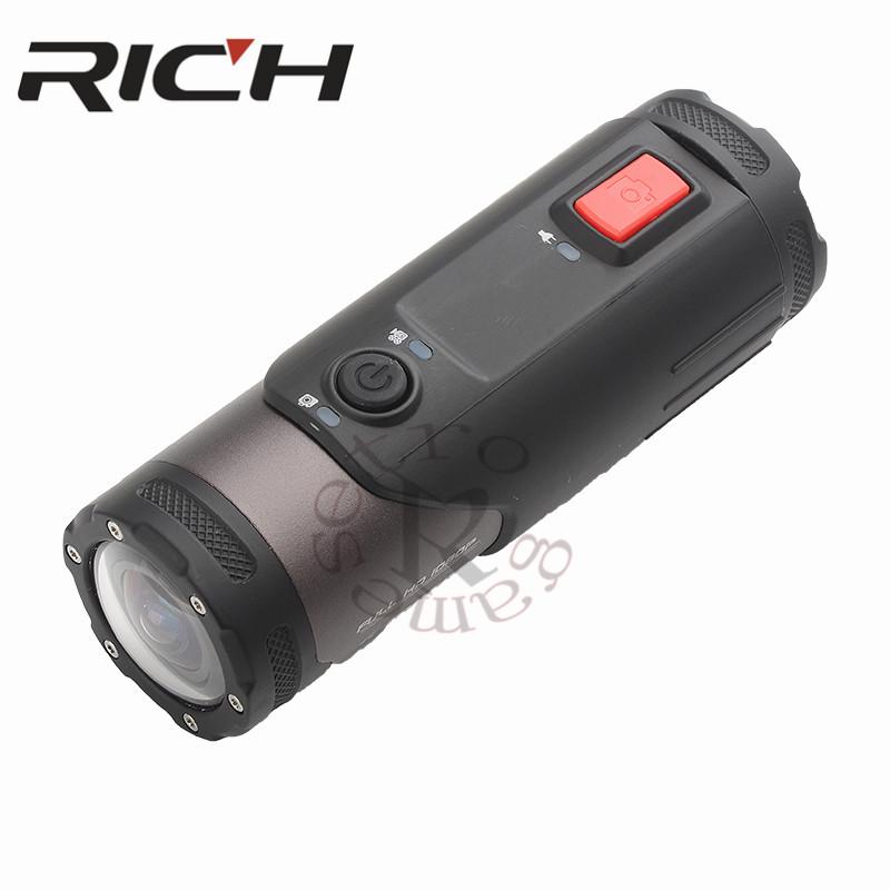 S20W WIFI 1080P Action Camcorder Flashlight Style 10M Water Resistant 170 Degrees Wide Angle Mini Camcorder Support Add SD Card