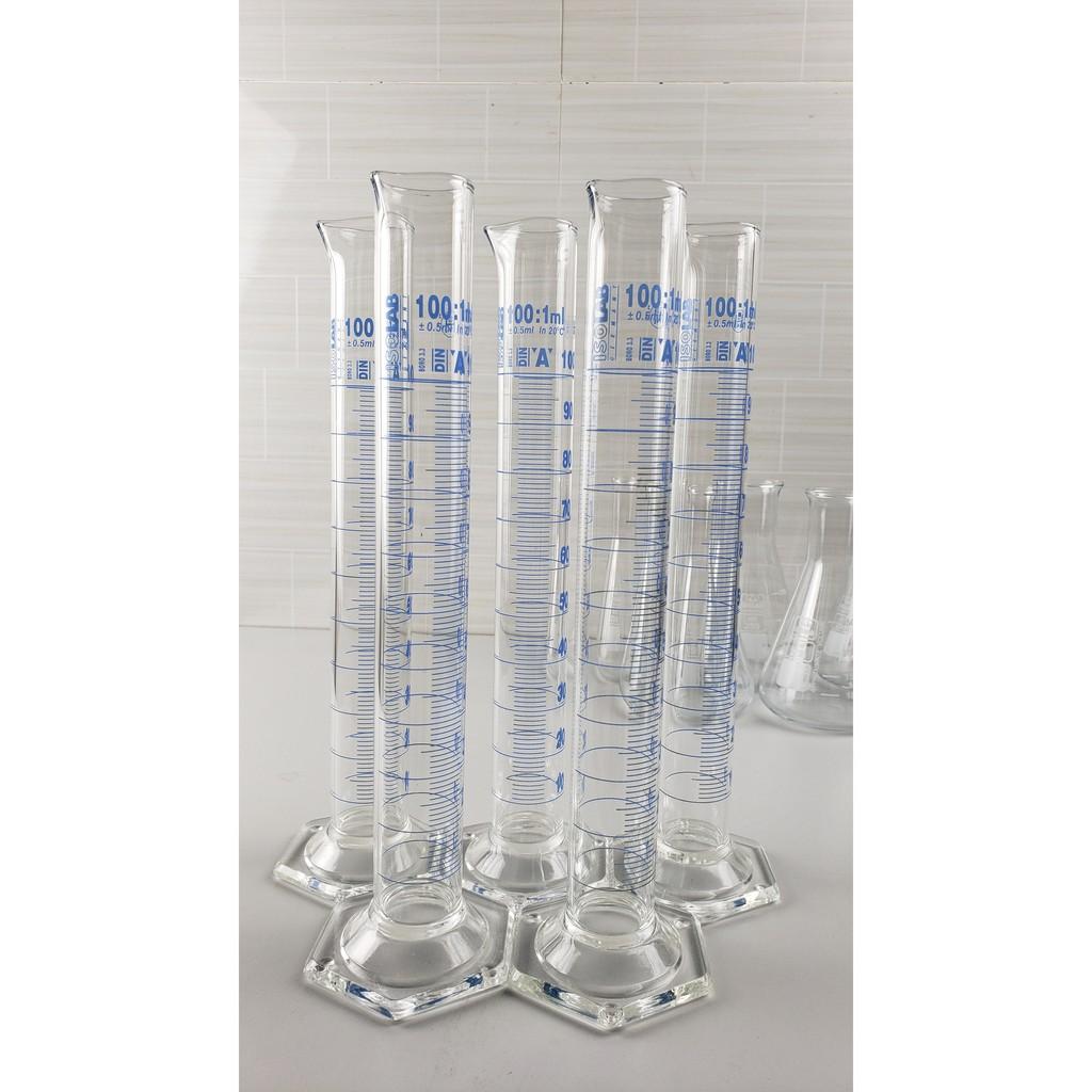 ỐNG ĐONG THỦY TINH 5ml, 10ml, 25ml, 50ml, 100ml, 250ml, 500 ml, 1000ml (Cylinder