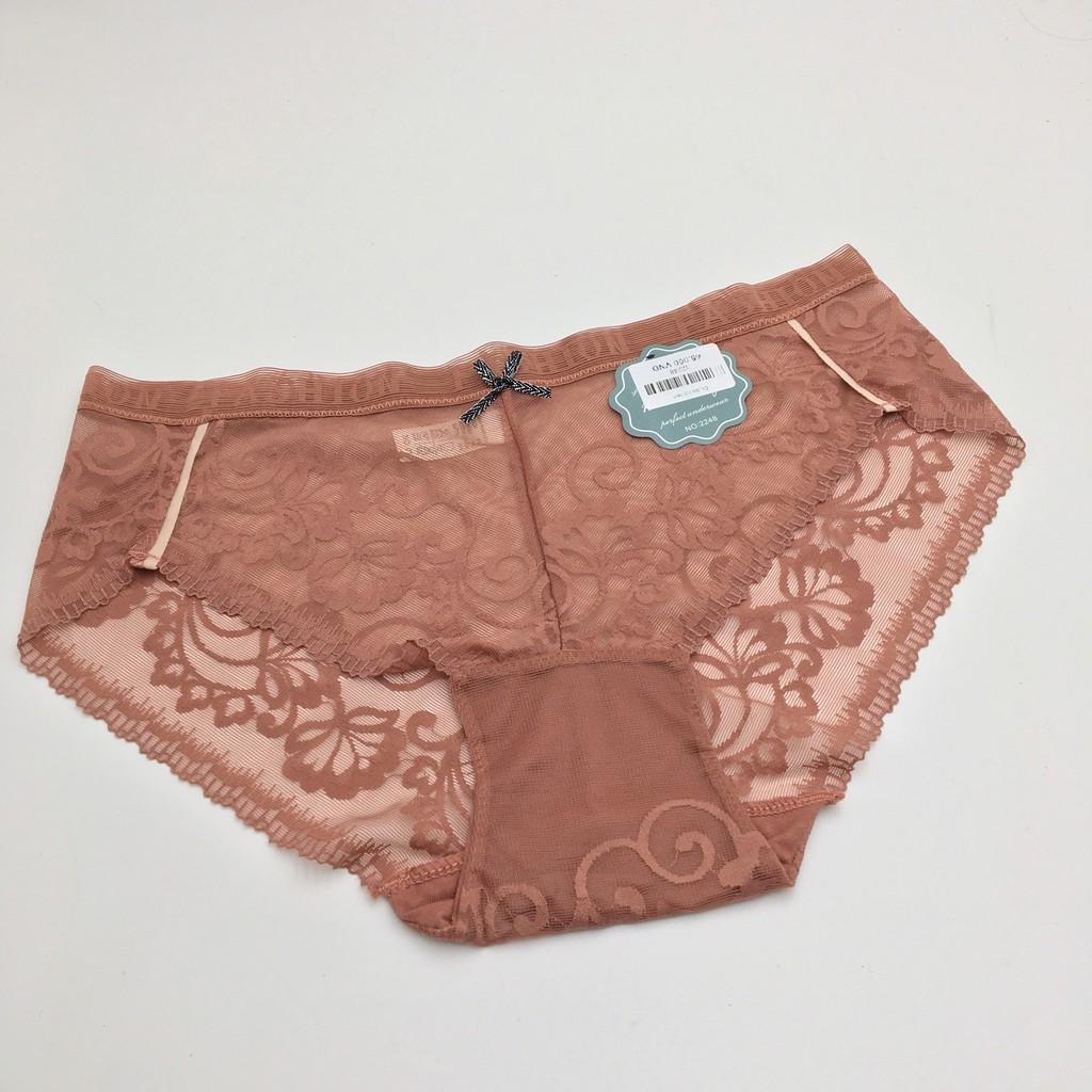Combo 3 Quần Lót Ren Chìm Không Đường Viền Dành Cho Người Từ 45kg - 65kg
