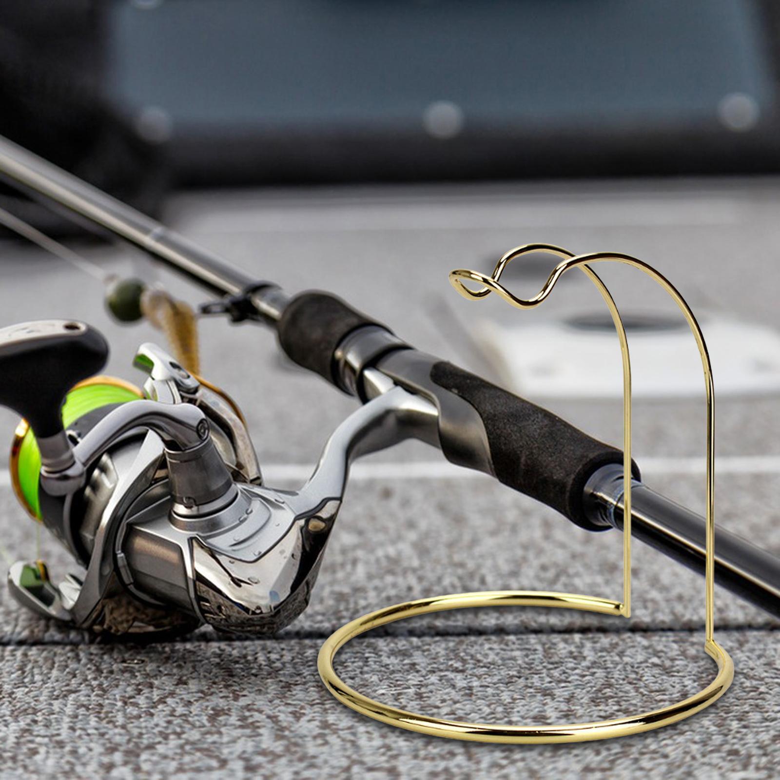 Fishing Reel Display Stand Portable Stainless Steel Fishing Wheel Bracket