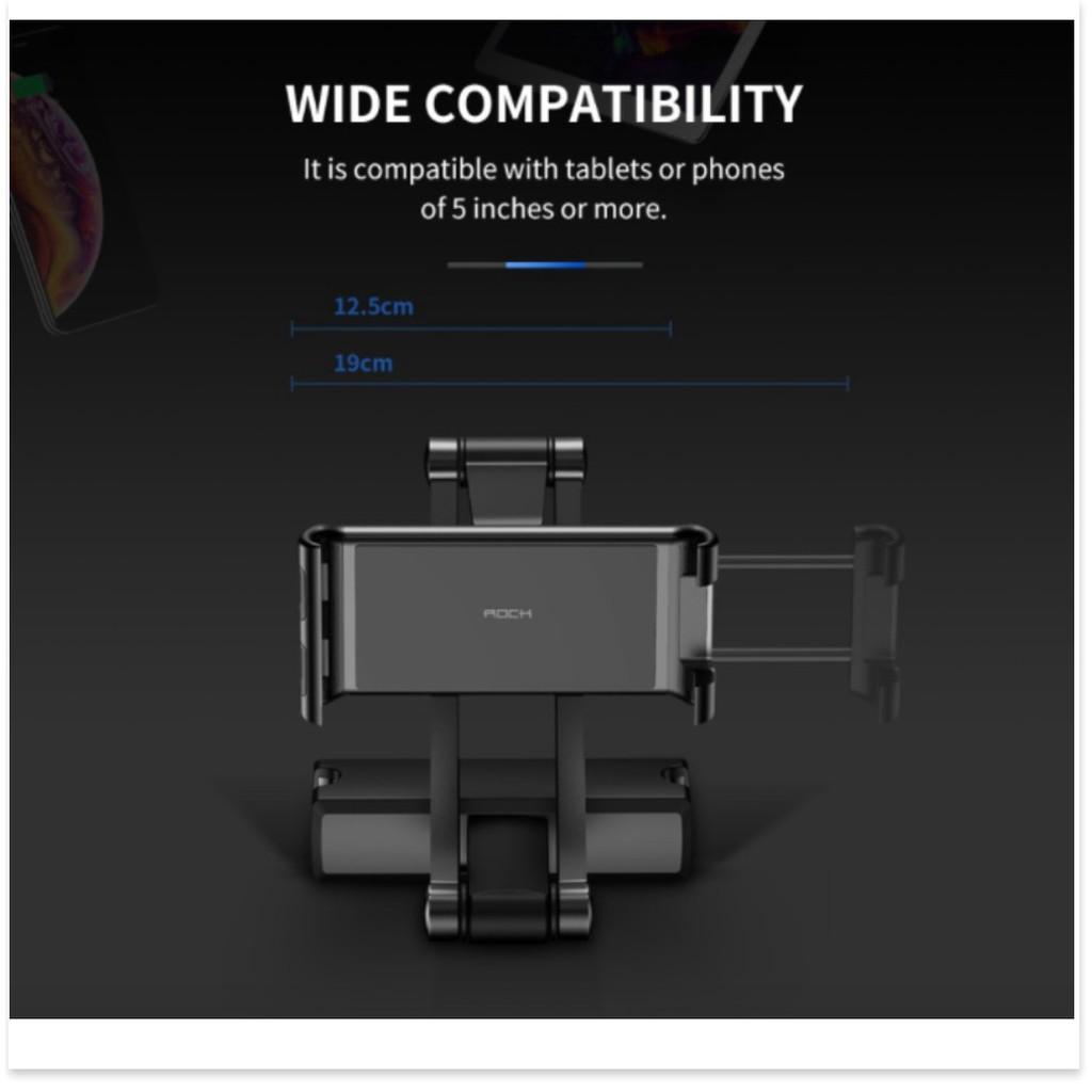 Giá đỡ có thể gấp lại ở sau ghế xe ABS hợp kim nhôm silicon