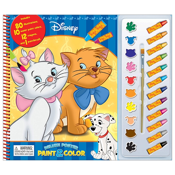 Disney Animals Classics Deluxe Poster Paint &amp; Color