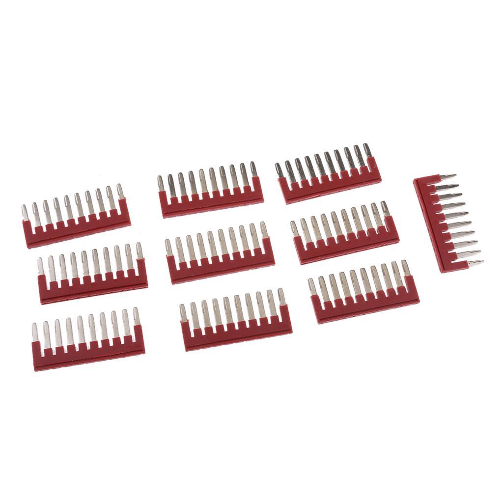 DIN Rail Terminal Block Ground Pack of 10 for DK2.5N Block