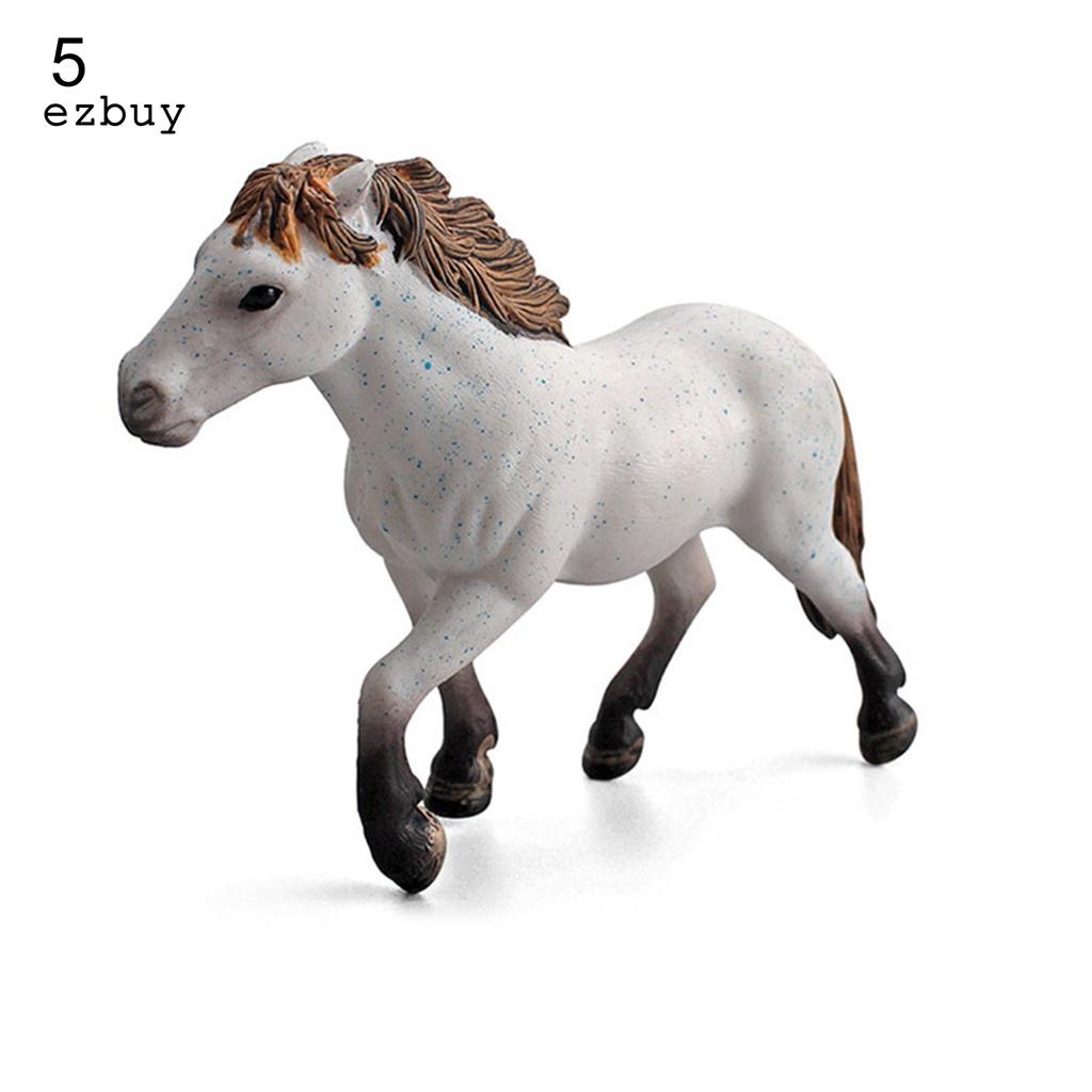 Micro Decor Action Figures Early Educational Horse Model Excellent Craftmanship for Shelf Decor