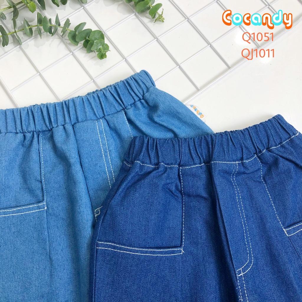 Quần dài jean xanh cho bé của COCANDY mã QJ101154, Q0151