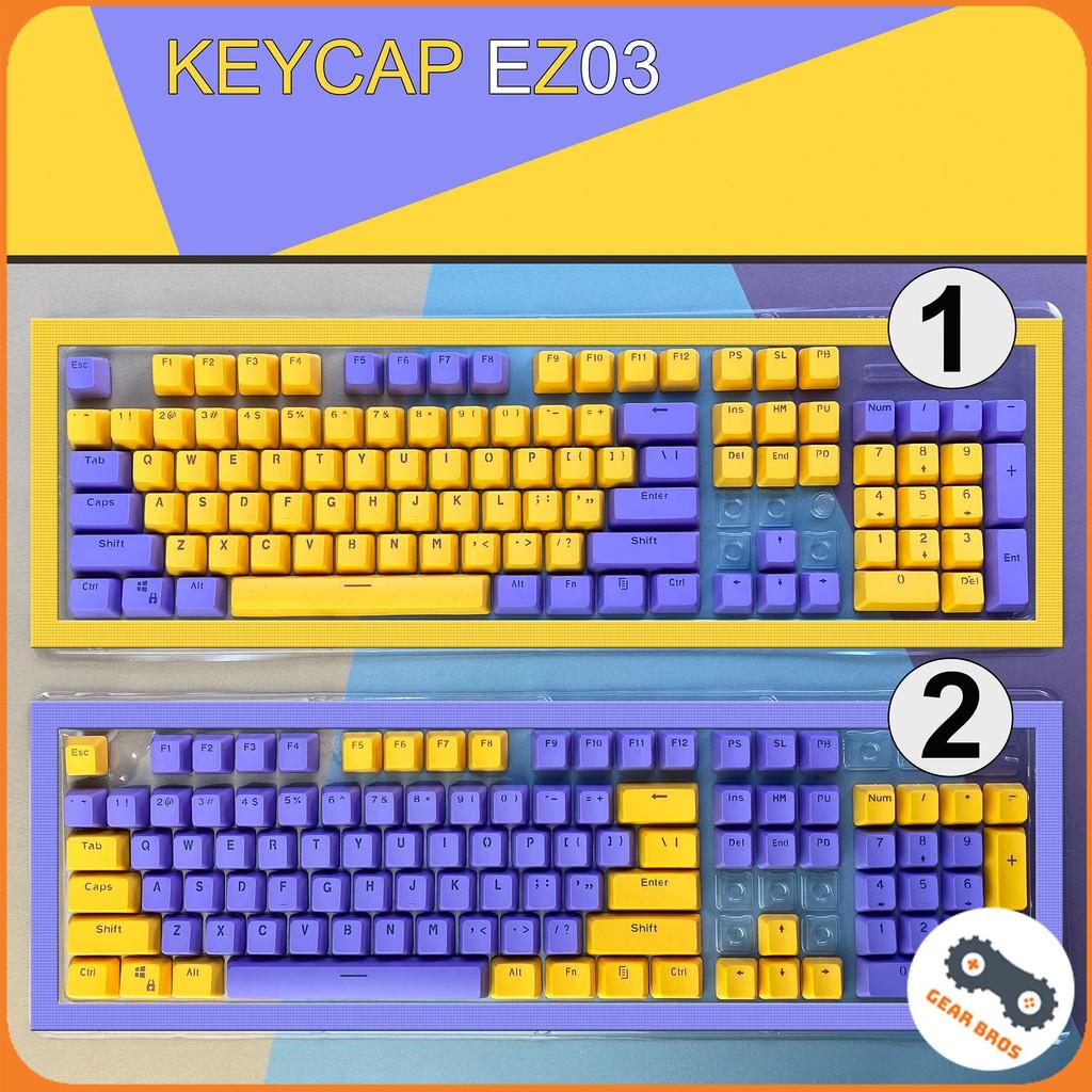 Keycap Cho Bàn Phím Cơ Chất Liệu PBT Xuyên Led EZ-02