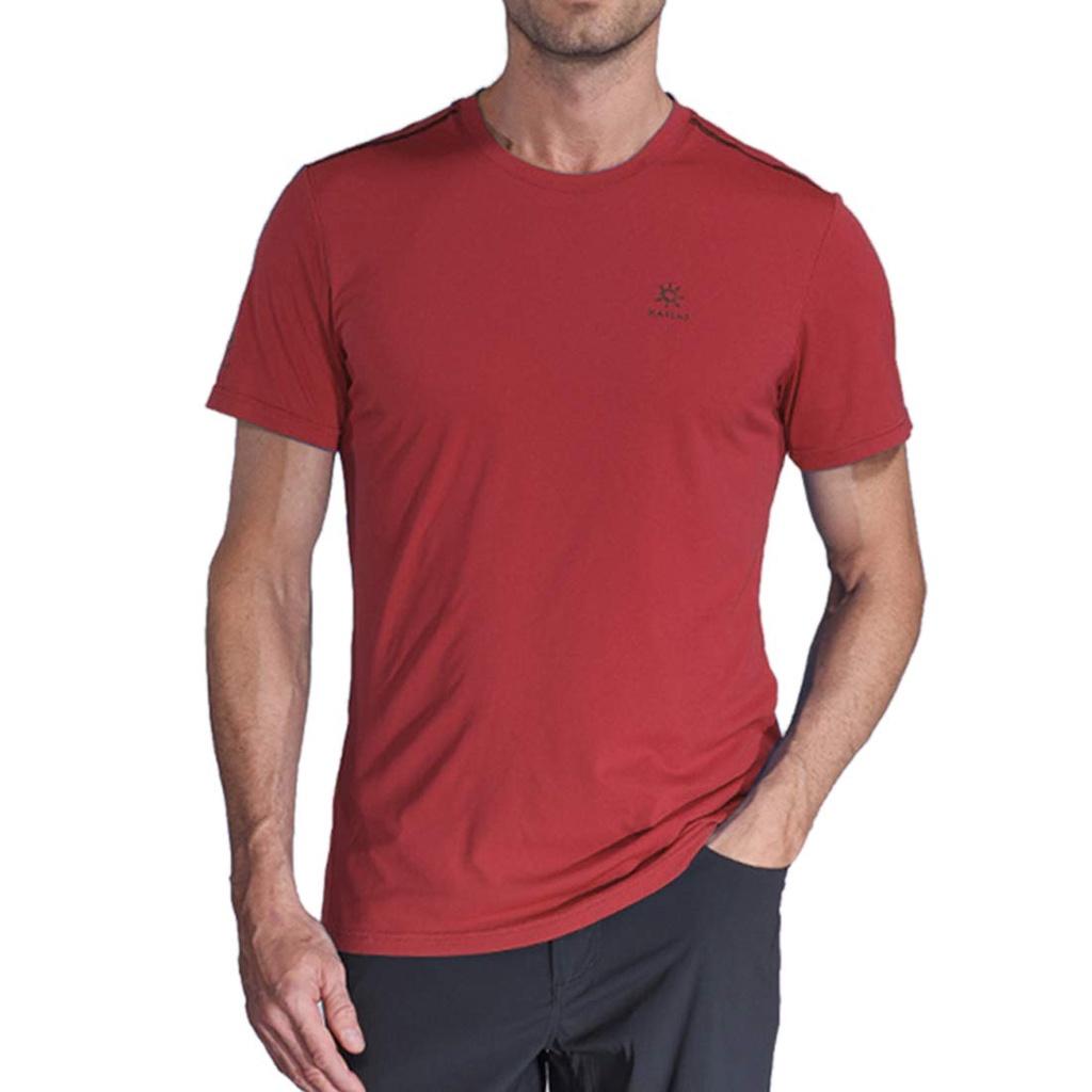 Áo Chạy Bộ Nam Kailas Flyknit Mountain Running T-Shirt Men's - Đỏ