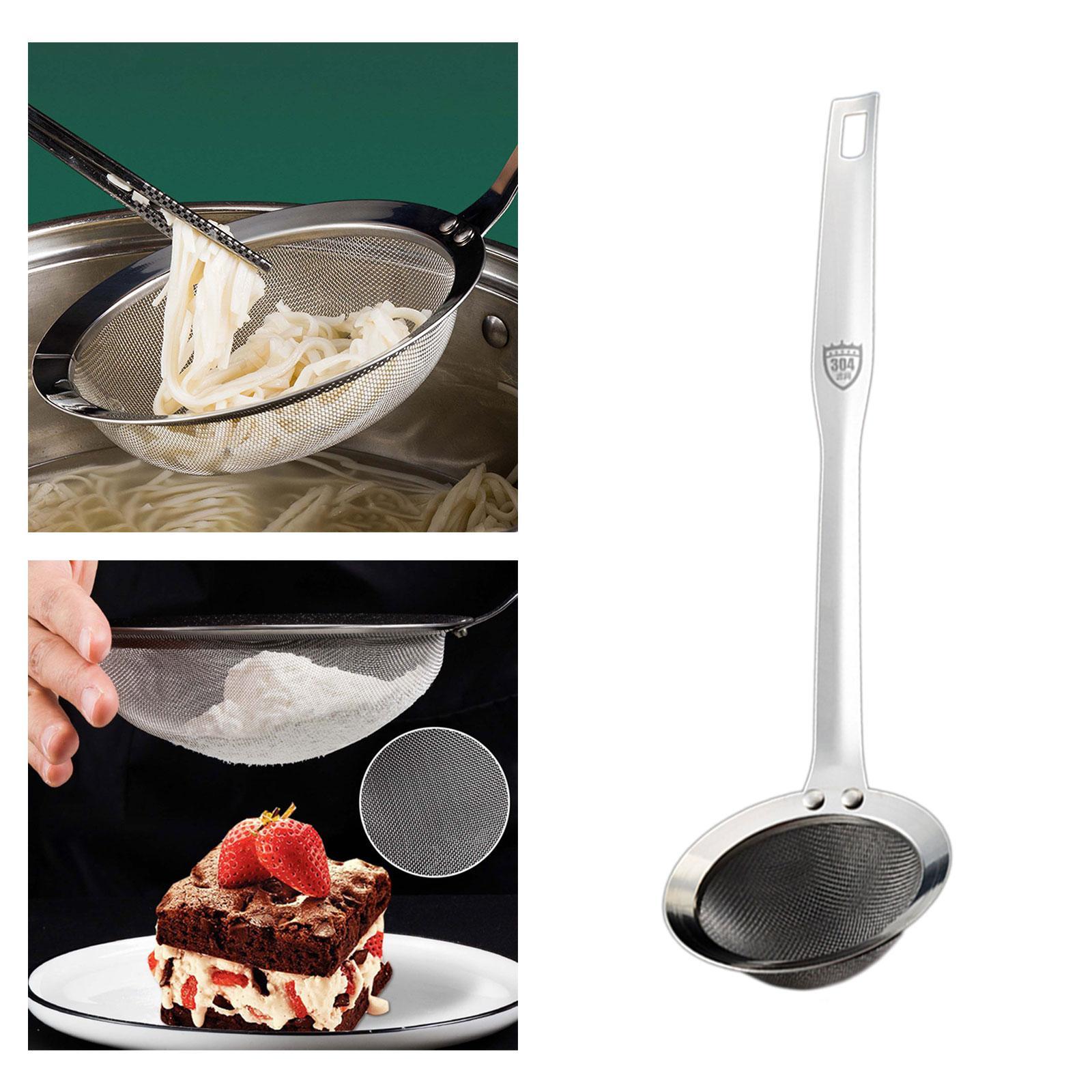 Food Strainer Colander Hanging Multifunctional for Frying kitchen