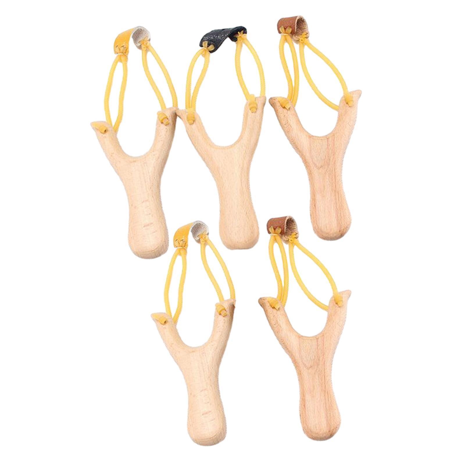 5 Pieces Wooden Lightweight for Entertainment Game Hiking