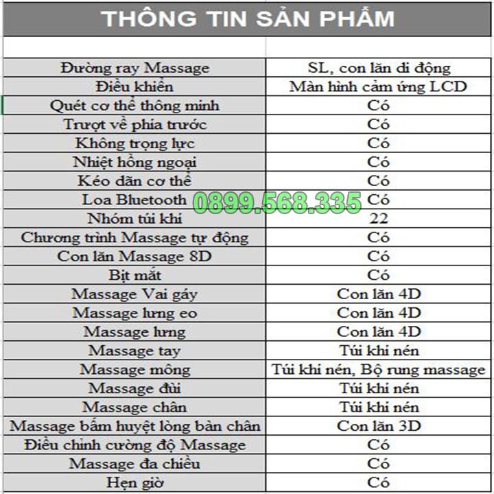 Máy massage toàn thân cao cấp - Ghế massage toàn thân giá rẻ