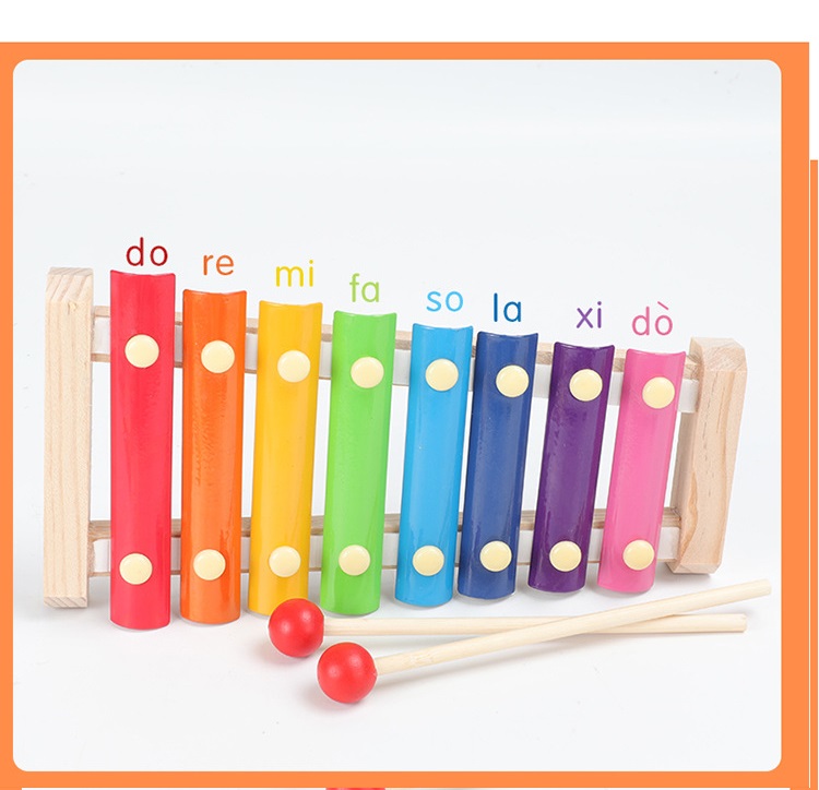 Combo 7 món đồ chơi gỗ an toàn cho bé- phát triển trí tuệ